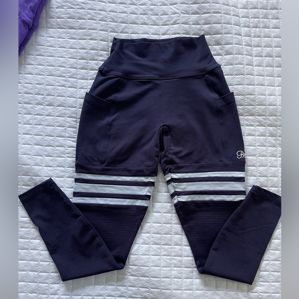 Bombshell Sportswear Perform Thigh Highs in Twilight Blue